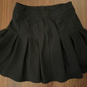 Black skater skirt